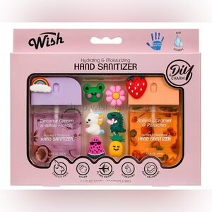 Wish Colorful Hand Sanitizer with DIY Charms